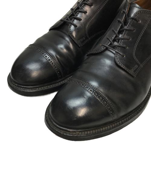 Alden（オールデン）ALDEN (オールデン) BLACK CORDOVAN CAP TOE(ブラック コードバン キャップ トゥ)ストレートチップシューズ USA製 モディファイドラスト ブラック サイズ:8 Dの古着・服飾アイテム