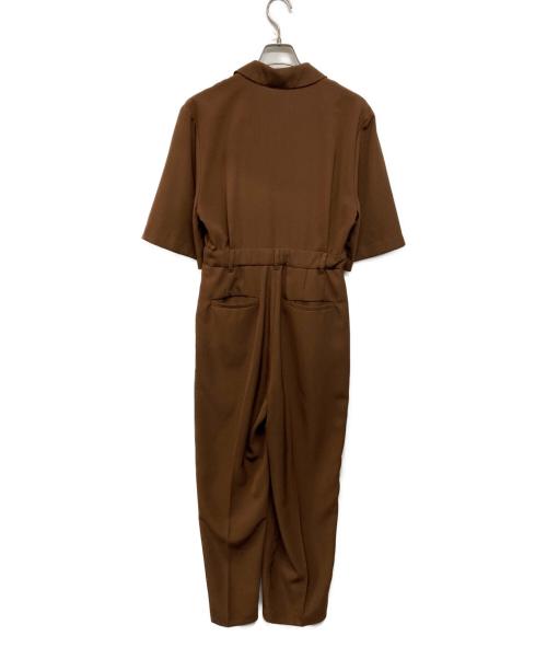 MANOF（マノフ）MANOF (マノフ) TAILORED ALL IN ONE/テーラード・オールインワン ブラウン サイズ:Sの古着・服飾アイテム
