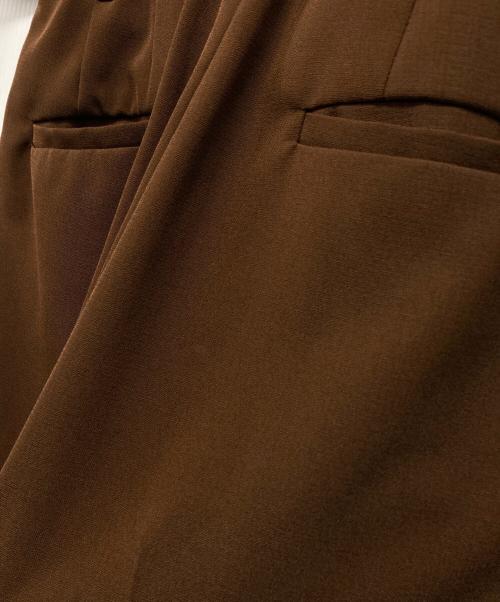 MANOF（マノフ）MANOF (マノフ) TAILORED ALL IN ONE/テーラード・オールインワン ブラウン サイズ:Sの古着・服飾アイテム