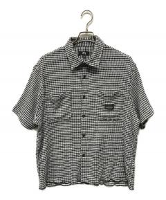中古・古着通販】stussy (ステューシー) CRINKLED CHECK SS SHIRT