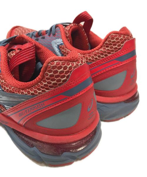 asics（アシックス）asics (アシックス) GEL-TERRAIN ゲルテレイン レッド サイズ:28.5cmの古着・服飾アイテム