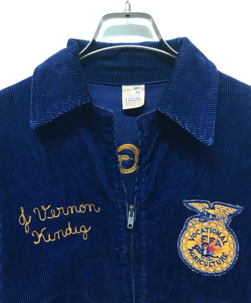 FUTURE FARMERS（フューチャーファーマーズ）FUTURE FARMERS (フューチャーファーマーズ) FFAジャケット ブルー サイズ:SIZE 34の古着・服飾アイテム