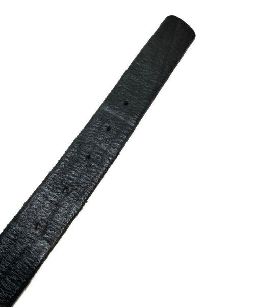 ISAMU KATAYAMA BACKLASH（イサムカタヤマ・バックラッシュ）ISAMU KATAYAMA BACKLASH (イサムカタヤマ・バックラッシュ) SILVER950レザーベルト ブラックの古着・服飾アイテム