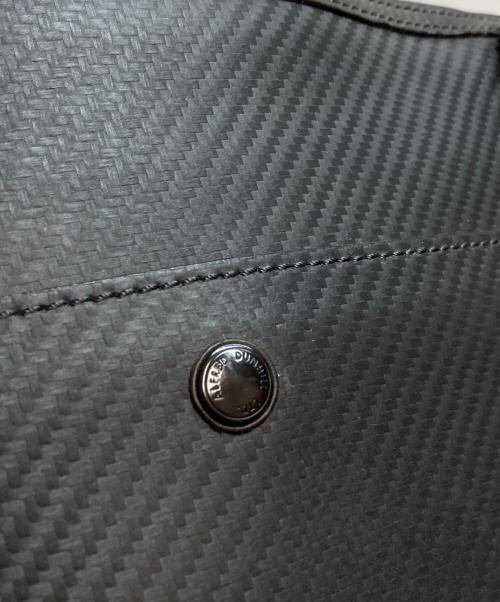 dunhill（ダンヒル）dunhill (ダンヒル) カーボンファイバーショルダーバッグ ブラックの古着・服飾アイテム