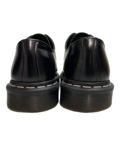 Dr.Martens（ドクターマーチン）Dr.Martens (ドクターマーチン) ホワイトステッチ3ホールシューズ ブラック サイズ:SIZE UK7の古着・服飾アイテム