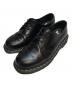 Dr.Martens（ドクターマーチン）の古着「ホワイトステッチ3ホールシューズ」｜ブラック
