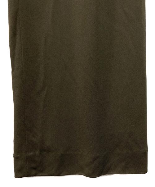 HERMES（エルメス）HERMES (エルメス) サイドジップヴィスコースパンツ ブラウン サイズ:SIZE 40の古着・服飾アイテム