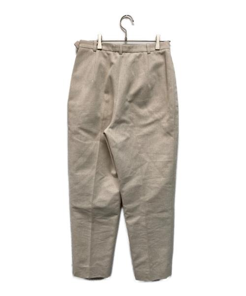 HERMES（エルメス）HERMES (エルメス) コットンタックパンツ アイボリー サイズ:SIZE 42の古着・服飾アイテム