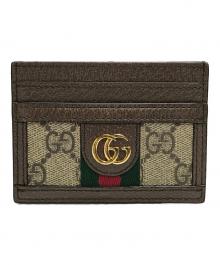 GUCCI（グッチ）の古着「オフィディア シェリーライン パスケース」｜ブラウン