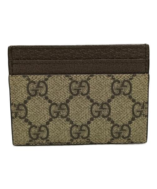 GUCCI（グッチ）GUCCI (グッチ) オフィディア シェリーライン パスケース ブラウンの古着・服飾アイテム