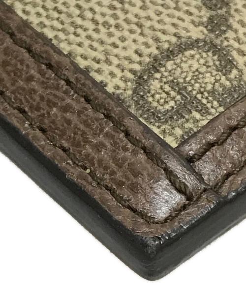 GUCCI（グッチ）GUCCI (グッチ) オフィディア シェリーライン パスケース ブラウンの古着・服飾アイテム