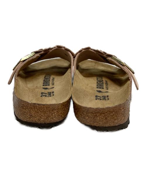 BIRKENSTOCK（ビルケンシュトック）BIRKENSTOCK (ビルケンシュトック) SIENA フラワーサンダル ピンクベージュ サイズ:24cmの古着・服飾アイテム