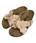 BIRKENSTOCK（ビルケンシュトック）の古着「SIENA フラワーサンダル」｜ピンクベージュ