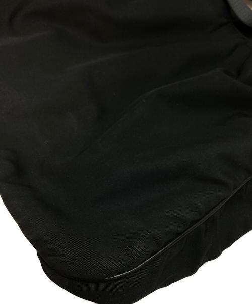 GUCCI（グッチ）GUCCI (グッチ) バンブーハンドル2WAYナイロンバッグ ブラックの古着・服飾アイテム