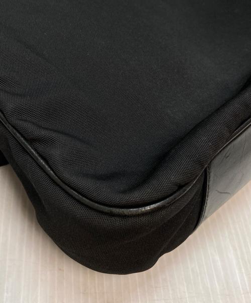 GUCCI（グッチ）GUCCI (グッチ) バンブーハンドル2WAYナイロンバッグ ブラックの古着・服飾アイテム
