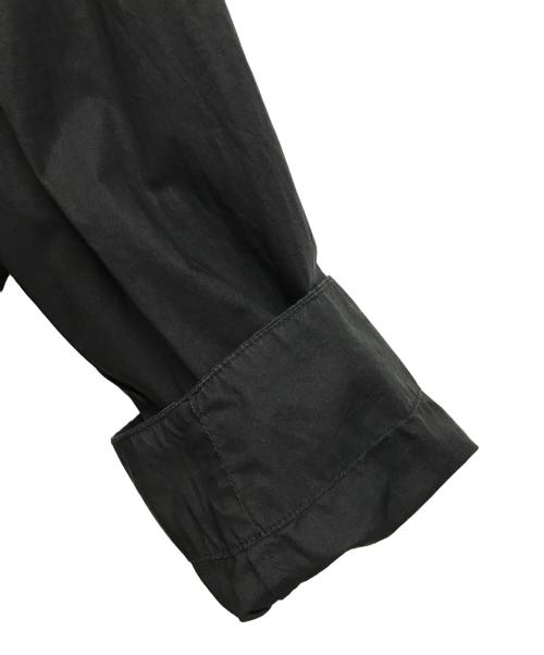 ne quittez pas（ヌキテパ）ne quittez pas (ヌキテパ) ポプリンソリッドピンタックワンピース ブラック サイズ:Mの古着・服飾アイテム
