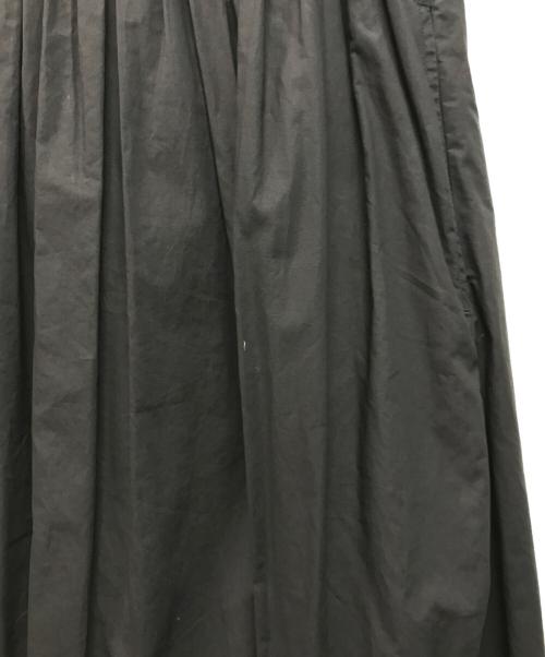 ne quittez pas（ヌキテパ）ne quittez pas (ヌキテパ) ポプリンソリッドピンタックワンピース ブラック サイズ:Mの古着・服飾アイテム