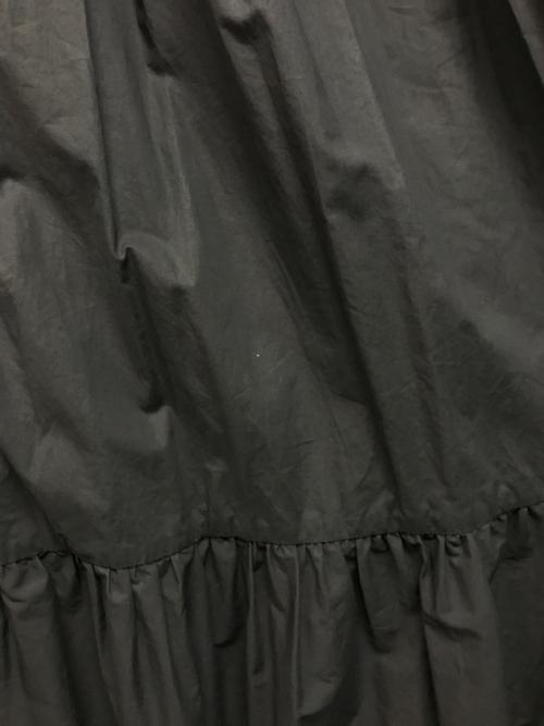 ne quittez pas（ヌキテパ）ne quittez pas (ヌキテパ) ポプリンソリッドピンタックワンピース ブラック サイズ:Mの古着・服飾アイテム