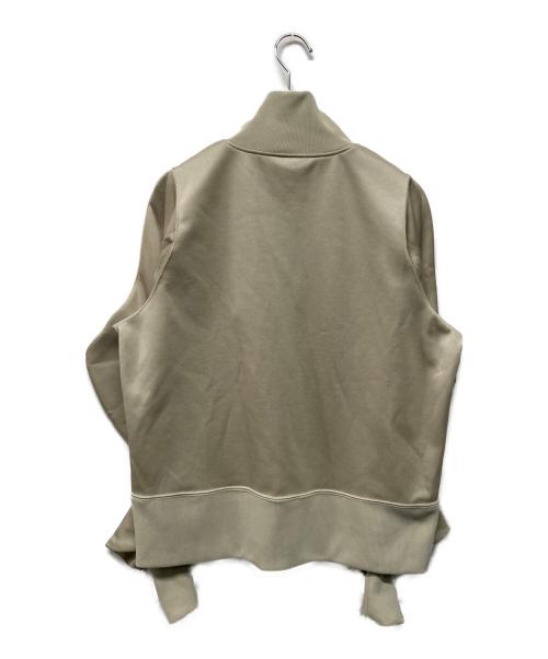 REEBOK（リーボック）REEBOK (リーボック) naokitomizuka (ナオキトミヅカ) half zip deformed sweat shirt(ハーフ ジップ ディフォルメド スウェット シャツ) ベージュ サイズ:Freeの古着・服飾アイテム