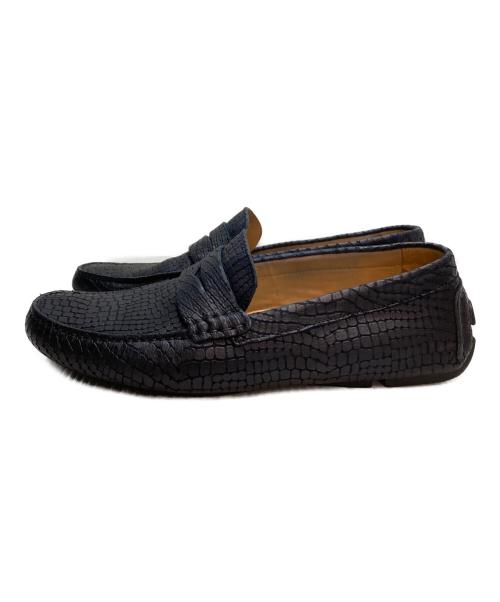 ARMANI COLLEZIONI（アルマーニ コレツィオーニ）ARMANI COLLEZIONI (アルマーニ コレツィオーニ) ドライビングシューズ ネイビー サイズ:42の古着・服飾アイテム