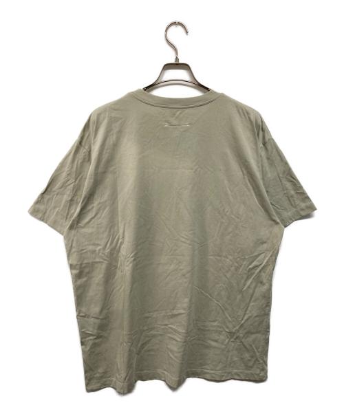 MM6 Maison Margiela（エムエムシックスメゾンマルジェラ）MM6 Maison Margiela (エムエムシックスメゾンマルジェラ) ナンバリングシグネチャーTシャツ グレー サイズ:Mの古着・服飾アイテム