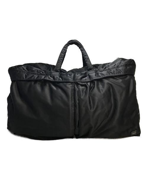 PORTER（ポーター）PORTER (ポーター) 2way トラベルバッグ ボストンバッグ 1層 ブラックの古着・服飾アイテム