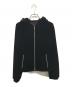 DAISY VELOUR（デイジーベロア）の古着「LUXURY PARKA（ラグジュアリー パーカー） ベロアジップパーカー」｜ブラック