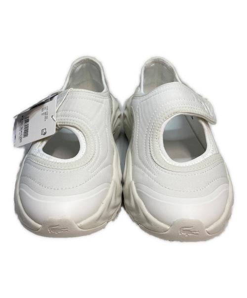 LACOSTE（ラコステ）LACOSTE (ラコステ) SPINOR SANDAL ホワイト サイズ:24cm 未使用品の古着・服飾アイテム