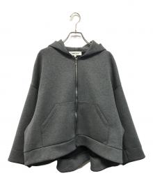 ENFOLD（エンフォルド）の古着「SOLID HOODIE（ソリッド フーディー）」｜グレー