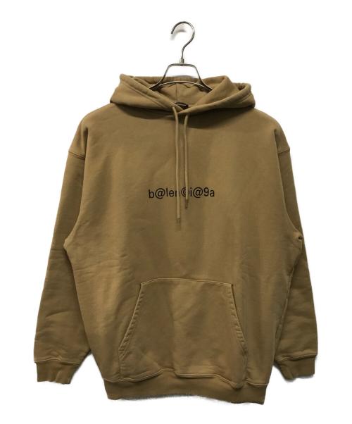 BALENCIAGA（バレンシアガ）BALENCIAGA (バレンシアガ) シンボリックロゴパーカー ベージュ サイズ:XXSの古着・服飾アイテム