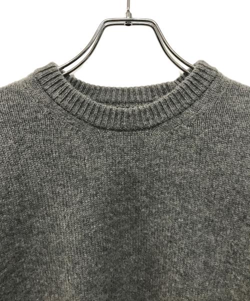 BATONER（バトナ―）BATONER (バトナ―) カシミヤニット グレー サイズ:SIZE 00の古着・服飾アイテム