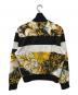 VERSACE (ヴェルサーチェ) バロック柄ロゴブルゾン イエロー×ブラック サイズ:S：20000円
