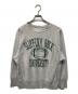 Champion REVERSE WEAVE（チャンピオン リバース ウィーブ）の古着「3段プリント スウェット」｜グリーン×グレー
