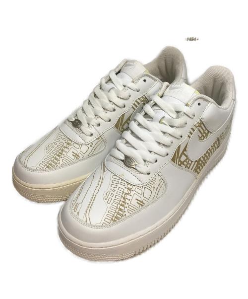 NIKE（ナイキ）NIKE (ナイキ) AIR FORCE 1 PREMIUM　エアフォースワン プレミアム ハーレム　スニーカー ホワイト サイズ:29cmの古着・服飾アイテム