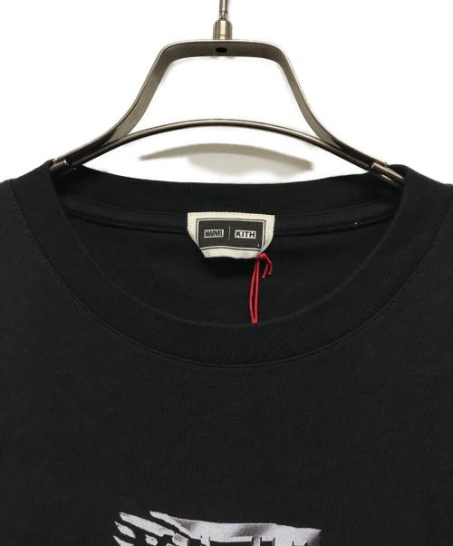 KITH（キス）KITH (キス) MARVEL (マーベル) Wolverine Vintage Tee ボックスロゴTシャツ ウルヴァリン ブラック サイズ:L 未使用品の古着・服飾アイテム