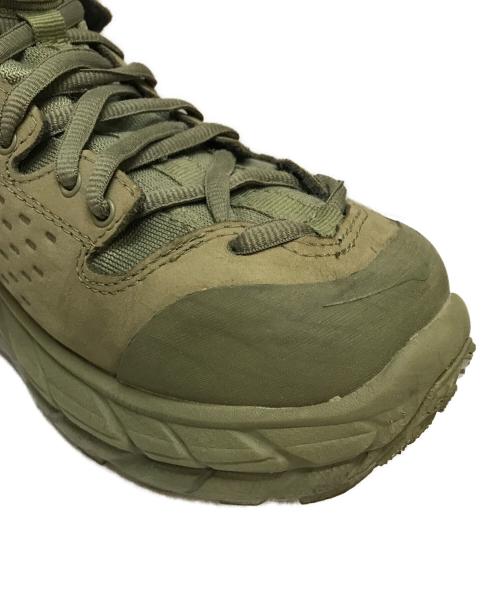 HOKAONEONE（ホカオネオネ）HOKAONEONE (ホカオネオネ) TOR ULTRA HI 2 WP(トー ウルトラ ハイ 2 WP) Vibram グリーン サイズ:28cmの古着・服飾アイテム