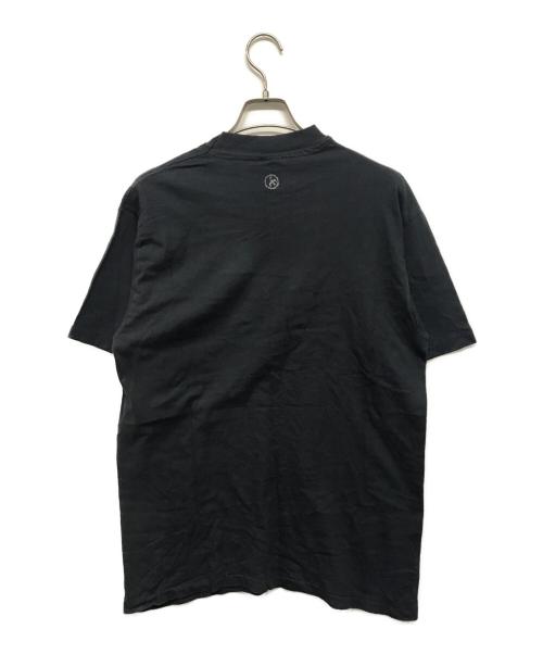 Hanes（ヘインズ）Hanes (ヘインズ) goro's 90’SゴローズプリントTシャツ　ロゴTシャツ ブラック×グレー サイズ:Lの古着・服飾アイテム