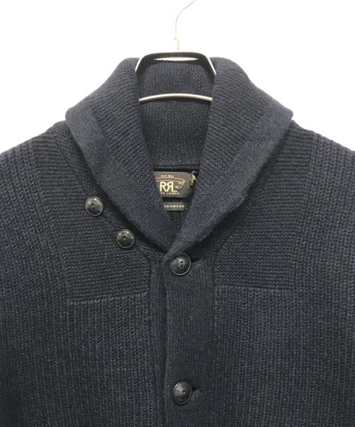 RRL（ダブルアールエル）RRL (ダブルアールエル) ショールカラーカシミヤカーディガン ネイビー サイズ:1の古着・服飾アイテム
