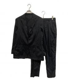 LARDINI（ラルディーニ）の古着「リネン混 パッカブルセットアップスーツ 麻混素材」｜ネイビー