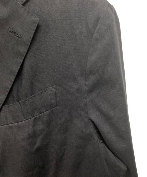 LARDINI（ラルディーニ）LARDINI (ラルディーニ) リネン混 パッカブルセットアップスーツ 麻混素材 ネイビー サイズ:SIZE 46の古着・服飾アイテム