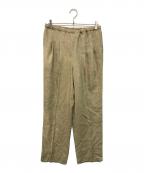 LUDLOWラドロー）の古着「Pepe Pant ウールリネンパンツ」｜ベージュ