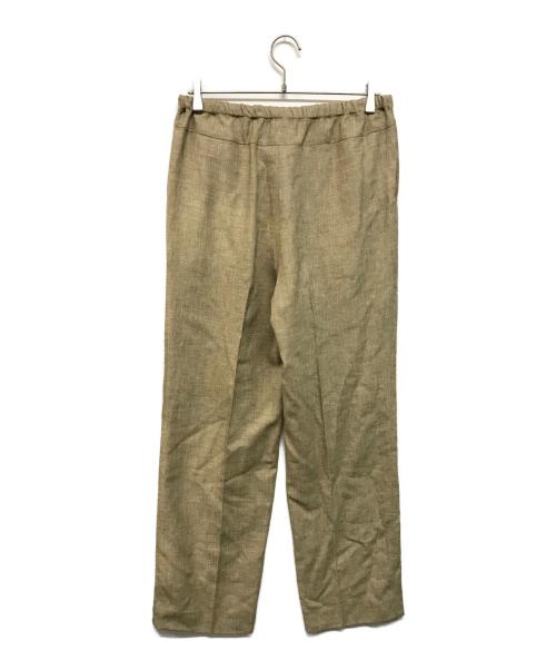 LUDLOW（ラドロー）LUDLOW (ラドロー) Pepe Pant ウールリネンパンツ ベージュ サイズ:1 未使用品の古着・服飾アイテム