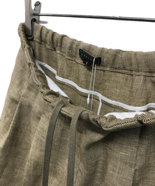 LUDLOW（ラドロー）LUDLOW (ラドロー) Pepe Pant ウールリネンパンツ ベージュ サイズ:1 未使用品の古着・服飾アイテム