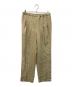 LUDLOW（ラドロー）の古着「Pepe Pant ウールリネンパンツ」｜ベージュ