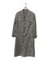 FOR black chambray atlier coat（フォー ブラック シャンブレー アトリエ コート）の古着「40’S~ アトリエコート EURO vintage 黒シャン 」｜グレー