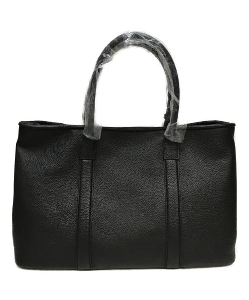 BARNEYS NEWYORK（バーニーズ・ニューヨーク）BARNEYS NEWYORK (バーニーズ・ニューヨーク) Mercedes Benz (メルセデスベンツ) レザートートバッグ ブラックの古着・服飾アイテム