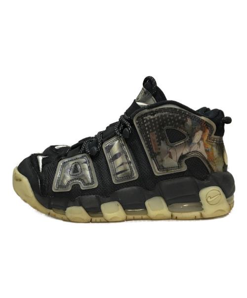 NIKE（ナイキ）NIKE (ナイキ) AIR MORE UPTEMPO 96 UTAGAWA KUNIYOSHI ブラック サイズ:27cmの古着・服飾アイテム