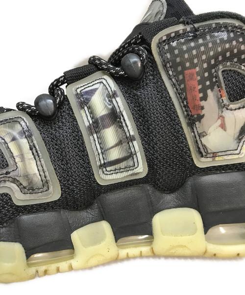 NIKE（ナイキ）NIKE (ナイキ) AIR MORE UPTEMPO 96 UTAGAWA KUNIYOSHI ブラック サイズ:27cmの古着・服飾アイテム