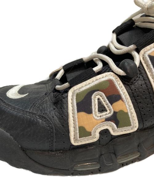 NIKE（ナイキ）NIKE (ナイキ) AIR MORE UPTEMPO 96 QS ブラック サイズ:27.5cmの古着・服飾アイテム