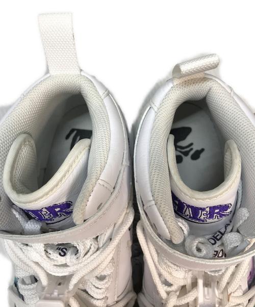 NIKE（ナイキ）NIKE (ナイキ) OFFWHITE (オフホワイト) Air Force 1 Mid Graffiti ホワイト サイズ:27cmの古着・服飾アイテム